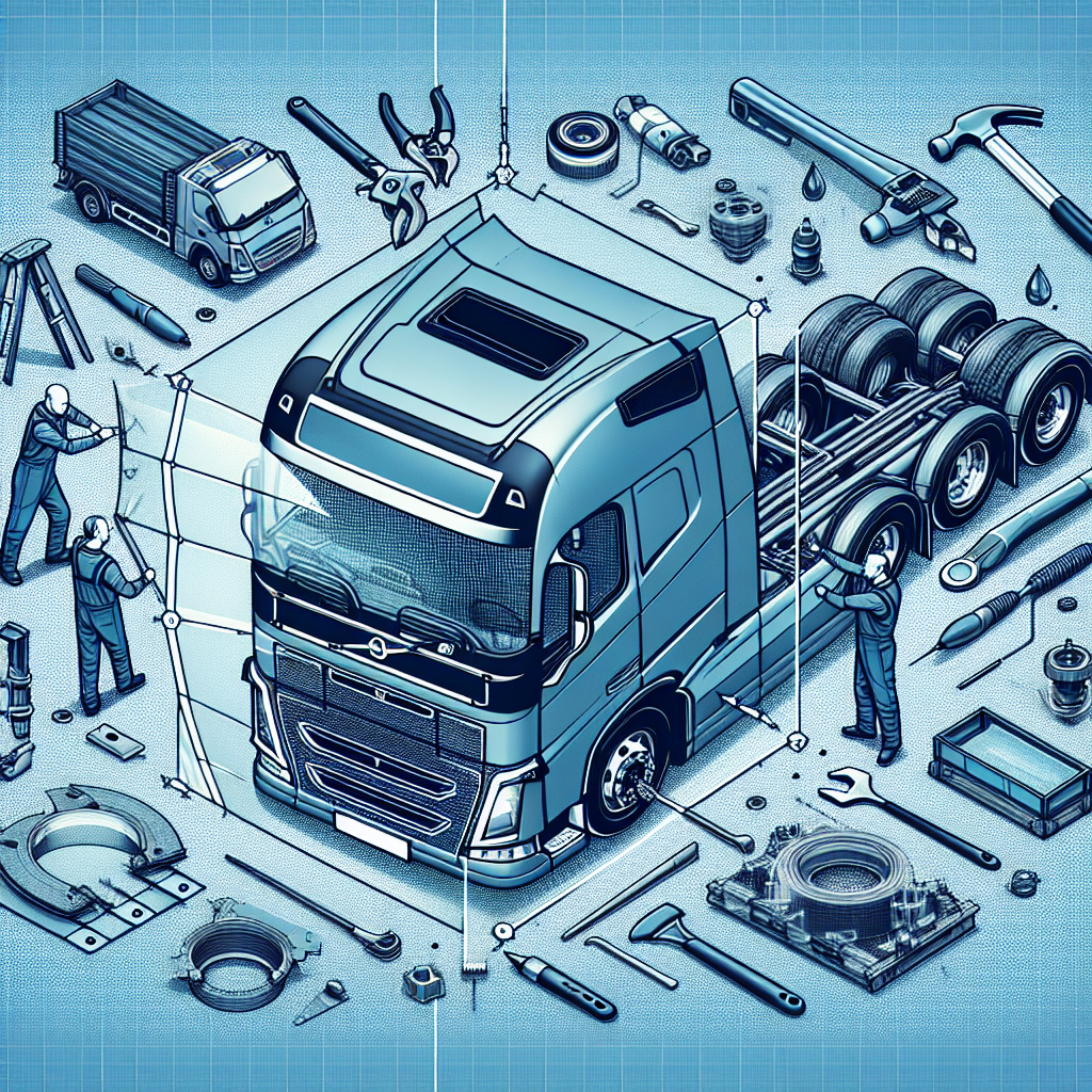 Kluczowe aspekty wymiany szyby volvo fh w pojazdach ciężarowych